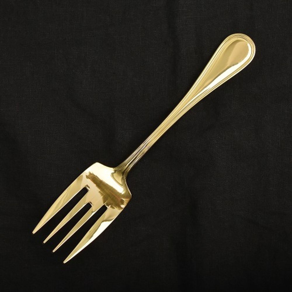 [HAEMO] Countess Serving Fork_ Titanium _ Ergonomic Design, Ideal for Home & Restaurant Use, Premium Stainless Steel _Made in Korea